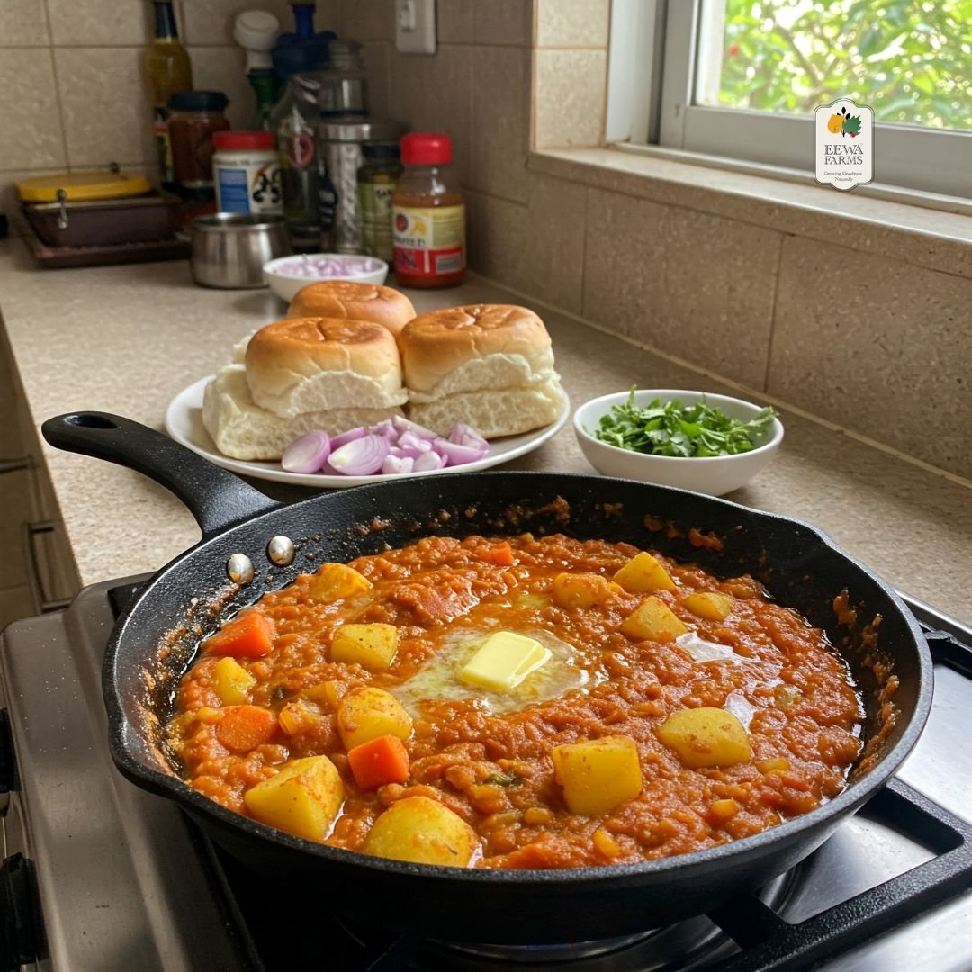 Pav Bhaji – Mumbai Street-Style