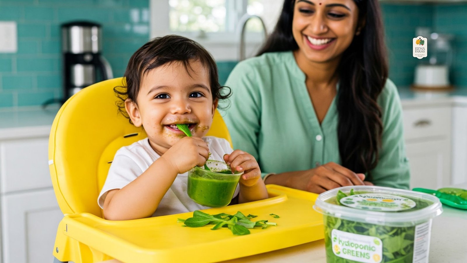 Are Hydroponic Greens Safe for Babies and Toddlers