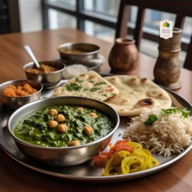 Chana Saag (Chickpea Spinach Curry)