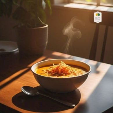 Curry Lentil Soup (Indian Masoor Dal Soup)
