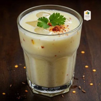 Masala Buttermilk (Spiced Chaas) – A Refreshing Indian Drink