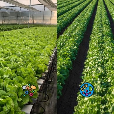 Nutritional Variability in Hydroponic vs. Soil-Grown Greens