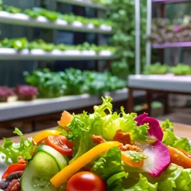 How Hydroponic Farming Ensures Fresh and Sustainable Salad Greens